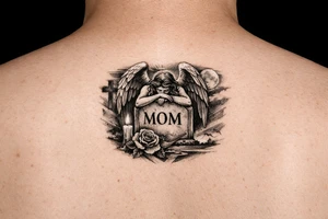 a tattoe for my mom there is dead, the tattoe should be on my arm tattoo idea