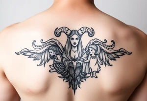 April, Aries, mother, 3 children tattoo idea