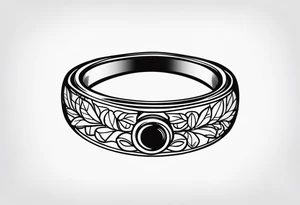 Ring tattoo tattoo idea