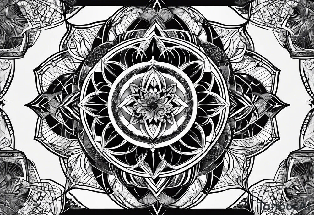 Sacred geometry, tattoo idea