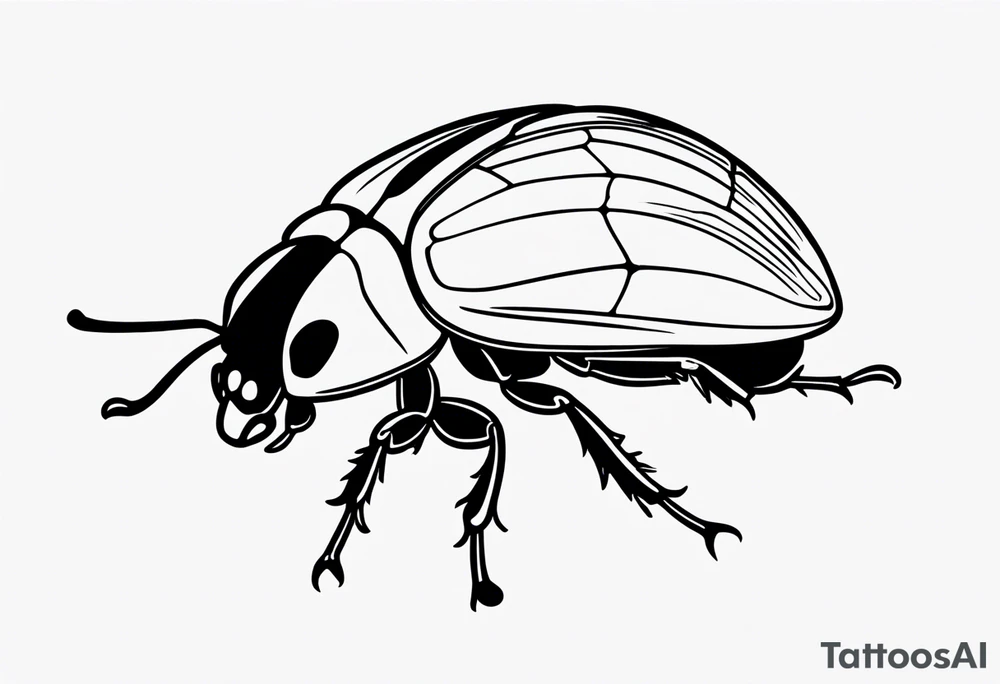 Ladybug tattoo idea