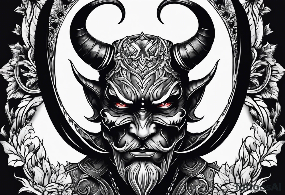 devil tattoo idea
