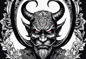 devil tattoo idea