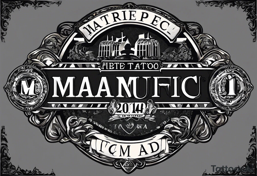 I would like a tattoo designed which has a nod towards my heritage which is being born in a coal mining village in Grimethorpe, South Yorkshire. Maybe something with a mining lamp, piece of coal or mining lamp. Also possibly something linked to man united, bit of a Mauri piece in there to remember my New Zealand trip and something to link to my two children Mia (born 26th November 2014) and Oscar (born 17th August 2017) tattoo idea