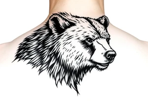 grizzly bear tattoo idea