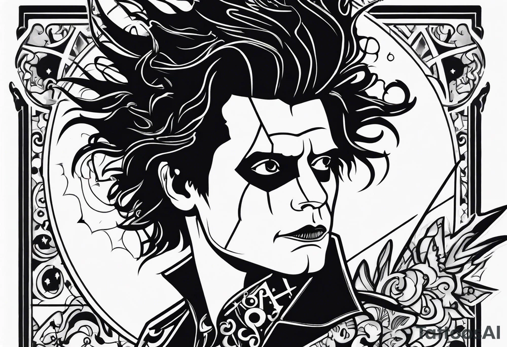 Edward Scissorhands tattoo idea