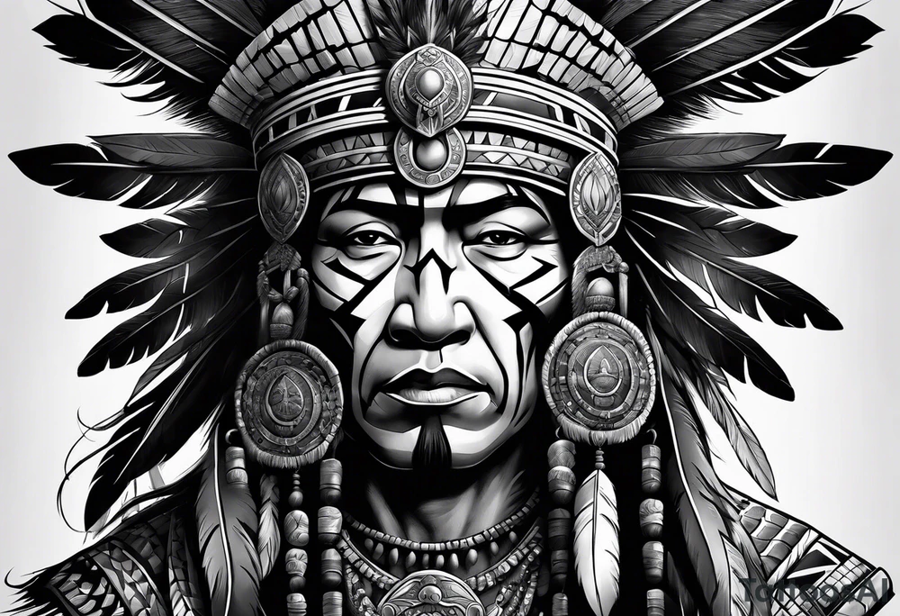 War chief tattoo idea