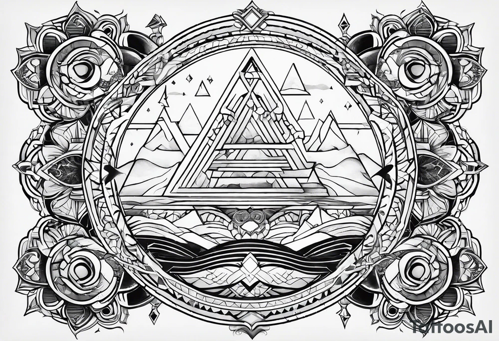 Delta symbol tattoo idea