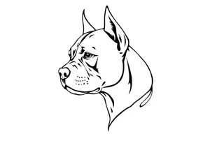 PITBULL tattoo idea