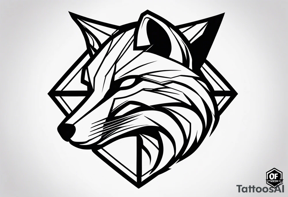 Fox racing logo tattoo idea