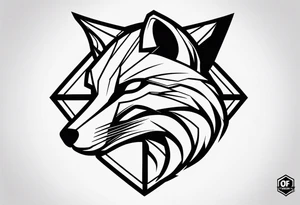 Fox racing logo tattoo idea