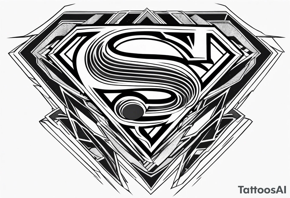 Superman flash tattoo idea