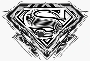 Superman flash tattoo idea