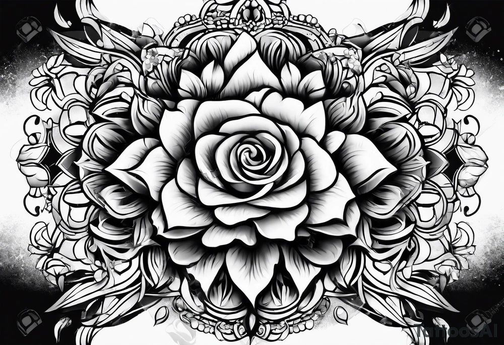 Bondage sexy tattoo idea