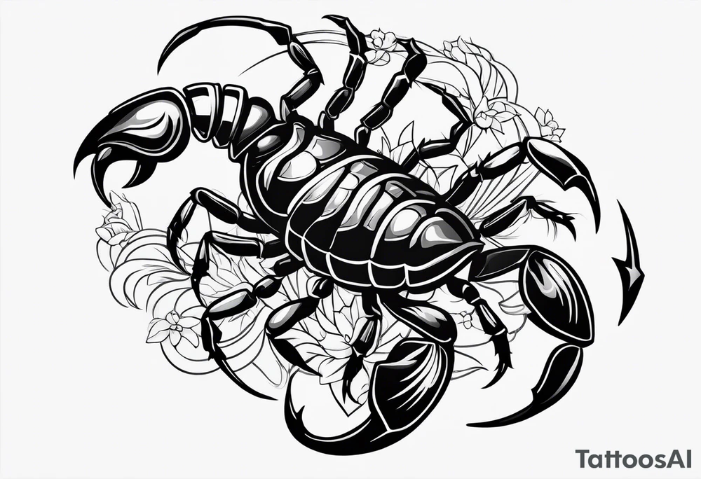 Scorpion tattoo idea