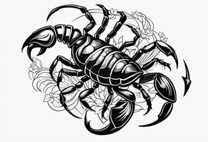 Scorpion tattoo idea