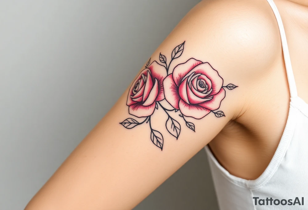 Roses tattoo idea