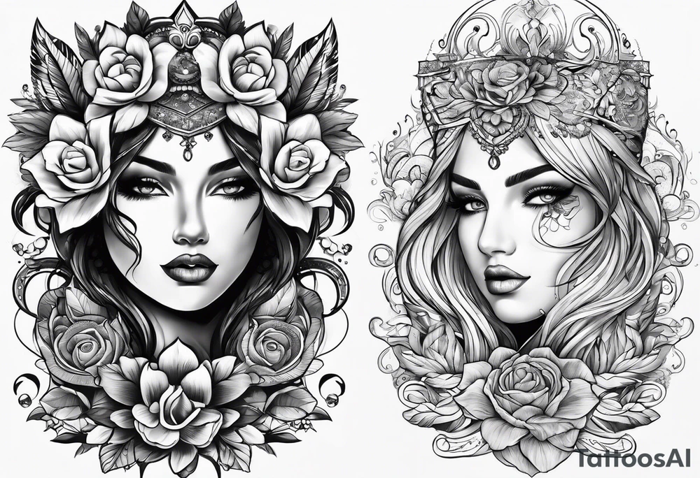 matching 2 separate tattoos . Water related. tattoo idea matching 2 separate tattoos . Water related. tattoo idea
