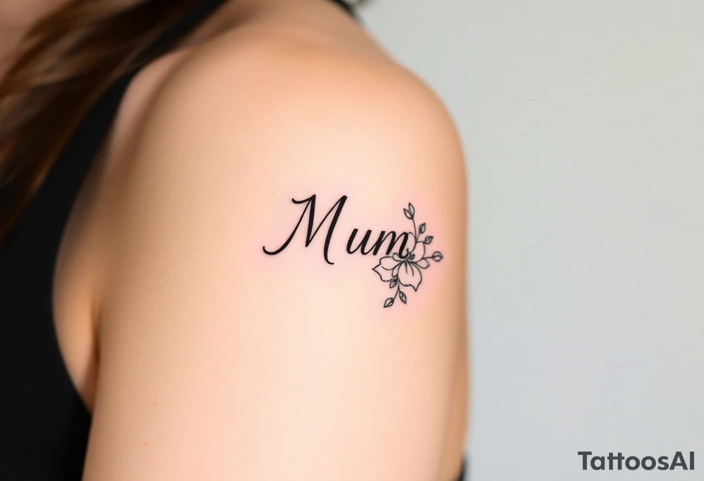 mum tattoo idea