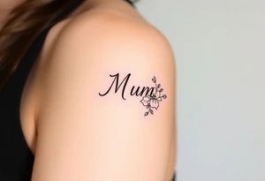 mum tattoo idea