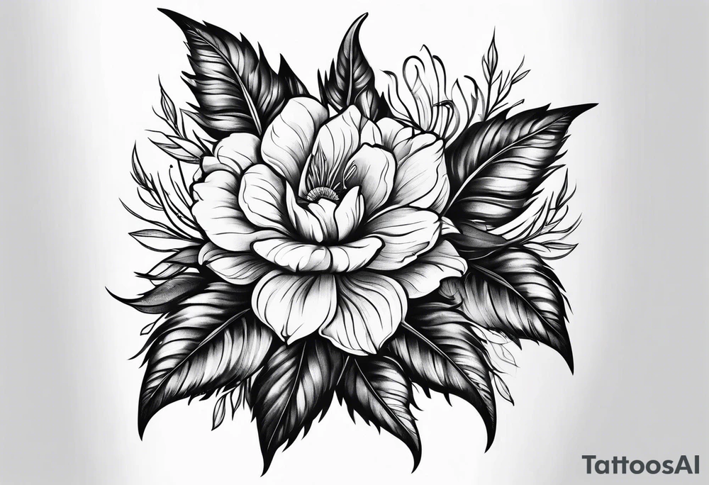 Plant tattoos tattoo idea