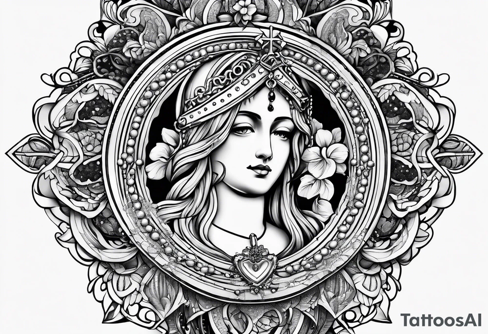 Rosary tattoo idea