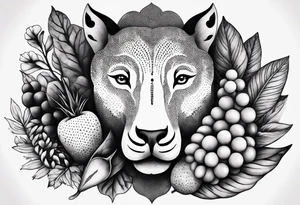 "friends not food"
vegan tattoo tattoo idea