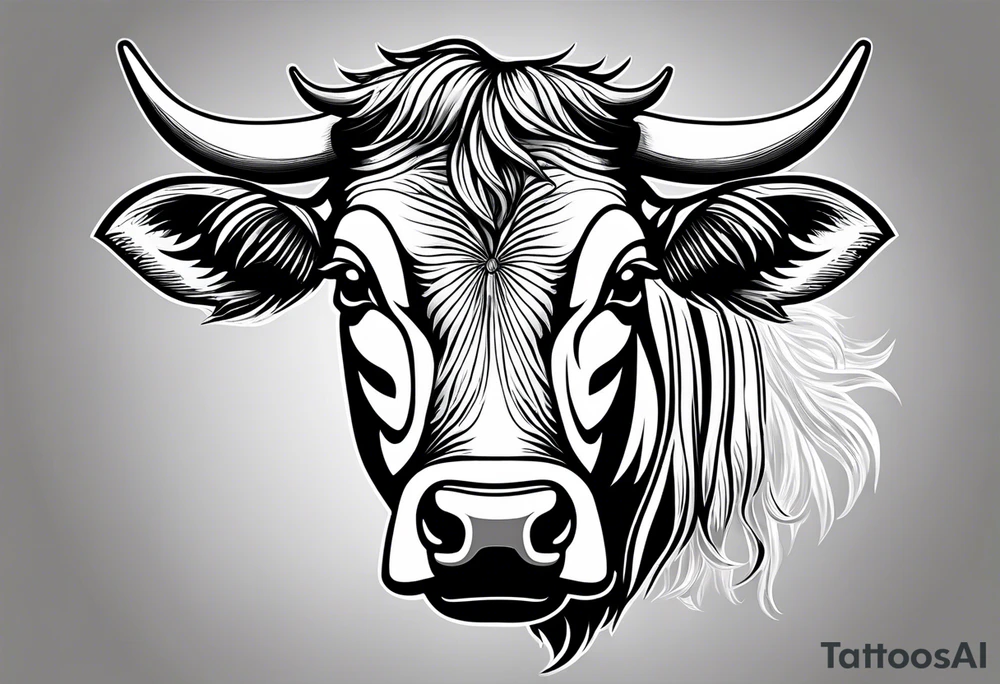 India cow tattoo idea