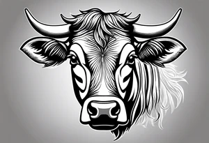India cow tattoo idea