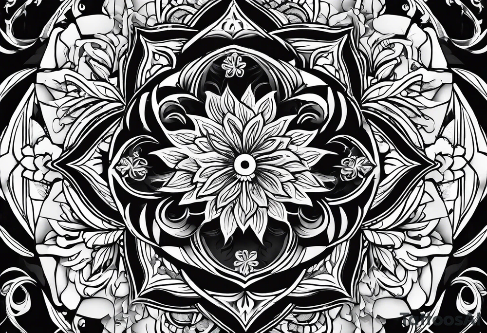 Taro ezoterik tattoo idea