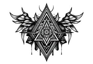 I want triangle. Spirit mind and body tattoo idea