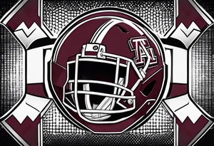 A&M aggies football tattoo idea