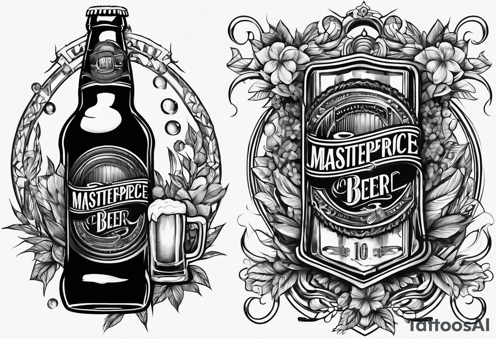 beer tattoo idea