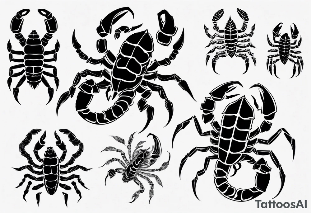 Scorpion tattoo idea