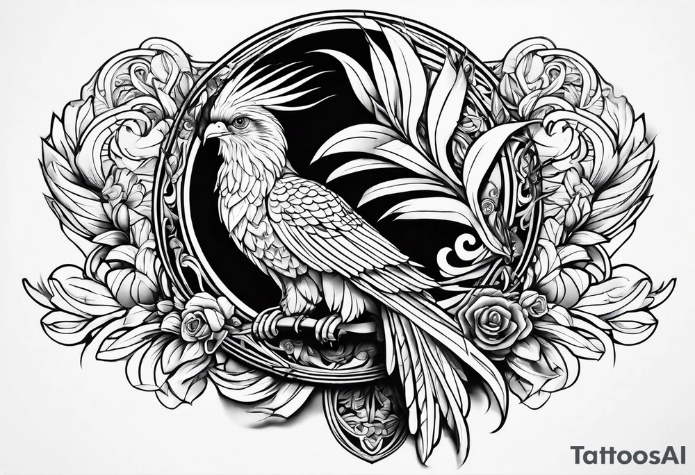 Quetzal tattoo idea