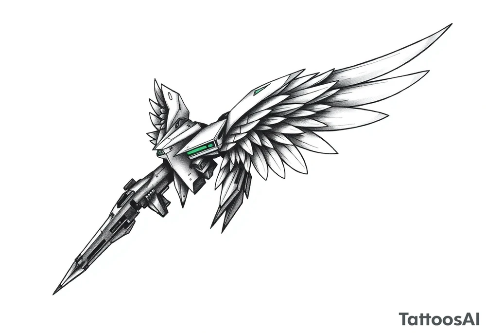 Gundam wing tattoo idea