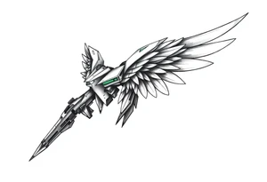 Gundam wing tattoo idea