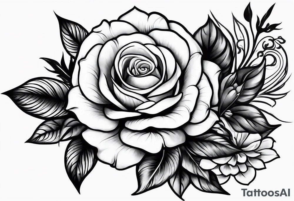 Babys hand tattoo idea