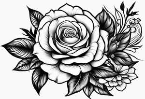 Babys hand tattoo idea