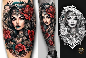 Zemren ty ta mora tattoo idea