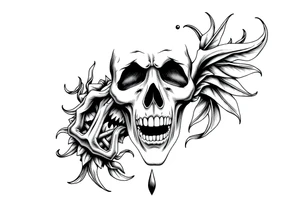 Pain, betrayal and deceit tattoo idea