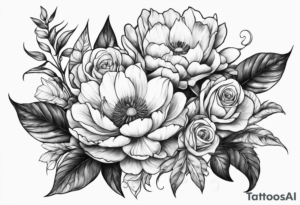 Garden tattoo idea