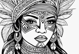 Puerto Rico, taino tattoo idea