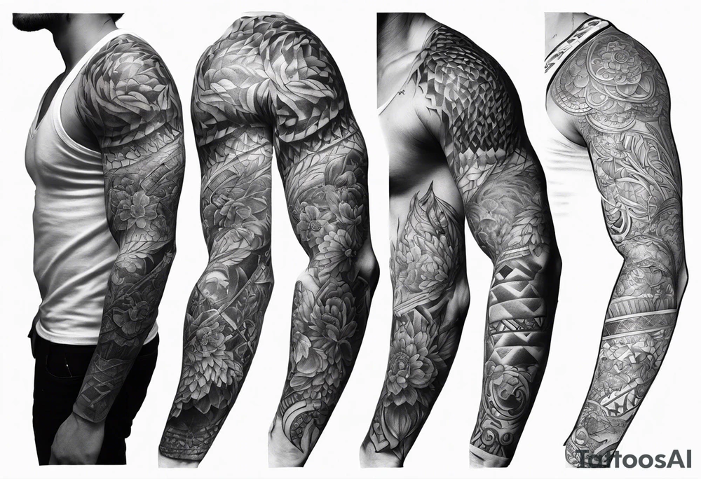 Sleeve tattoo idea