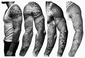 Sleeve tattoo idea