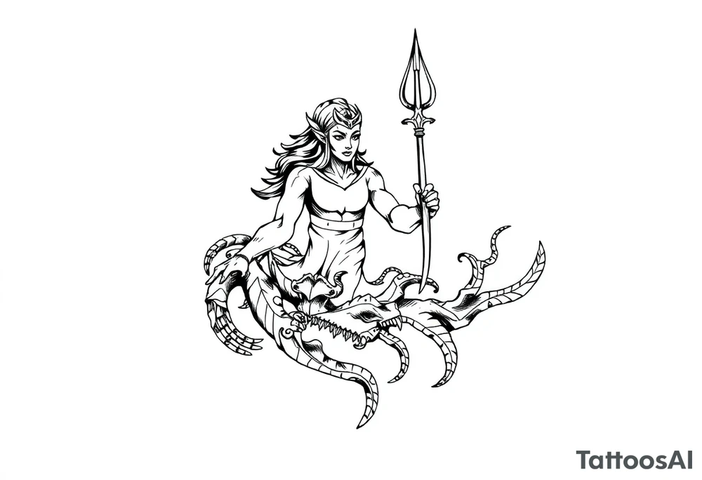 Atlantis tattoo idea