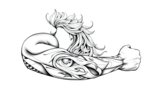 Feminine tattoos for
Women tattoo idea