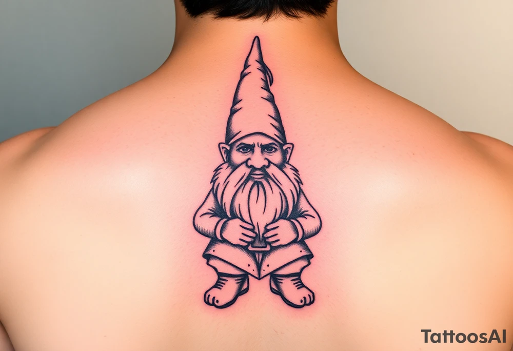 In loving memory gnome tattoos tattoo idea