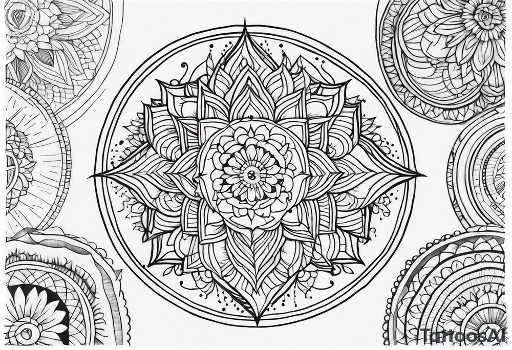 Mandala tattoo idea