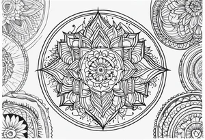 Mandala tattoo idea